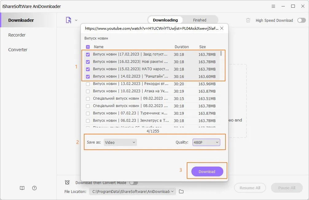 How to Download YouTube Playlist & Lynda Playlist in One Click - Download YouTube playlist